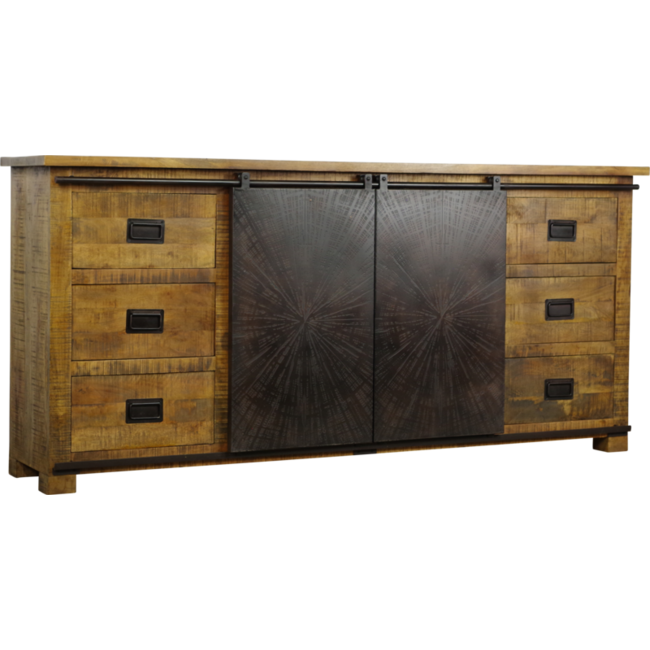 Wildeboer v/d Weide Dressoir Bradley mango 200 cm