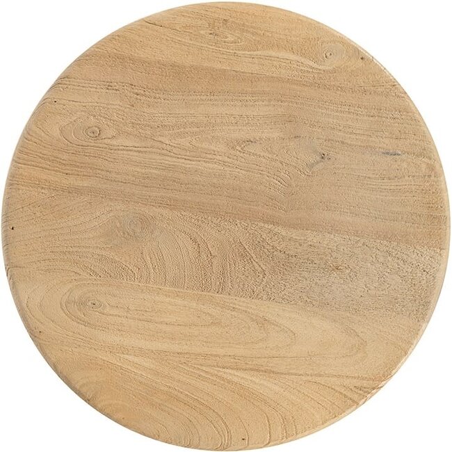 MySons Salontafel Zodiac Ø 80 cm Acacia Groovy Natural
