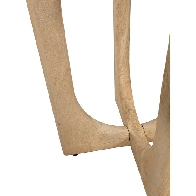 MySons Salontafel Zodiac Ø 60 cm Acacia Groovy Natural