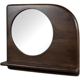 Nijwie Curaçao wandrek met spiegel en plankje - Welcome Home Collection