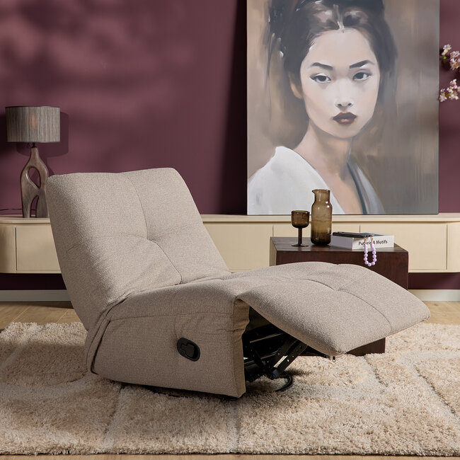 Starfurn Relaxfauteuil Lazy | Taupe