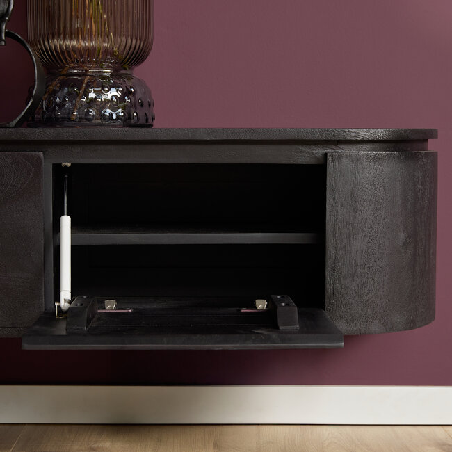 Starfurn Tv meubel Excellent Black | 240 cm