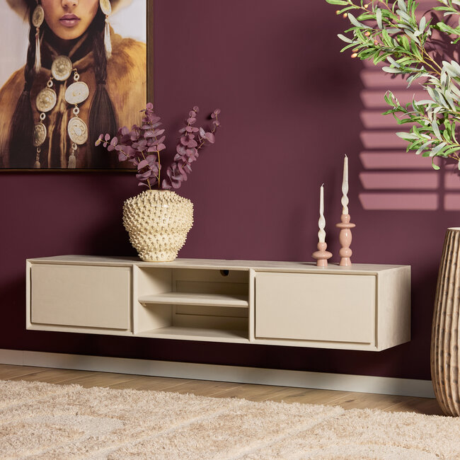 Starfurn Zwevend tv meubel Ambiance Sand | 160 cm