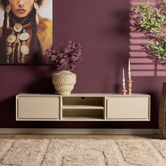 Starfurn Zwevend tv meubel Ambiance Sand | 160 cm