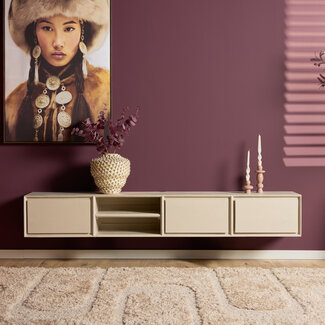 Starfurn Zwevend tv meubel Ambiance Sand | 200 cm