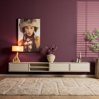 Starfurn Zwevend tv meubel Ambiance Sand | 240 cm