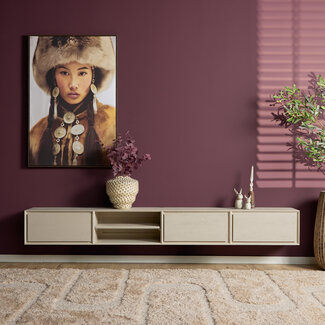 Starfurn Zwevend tv meubel Ambiance Sand | 280 cm