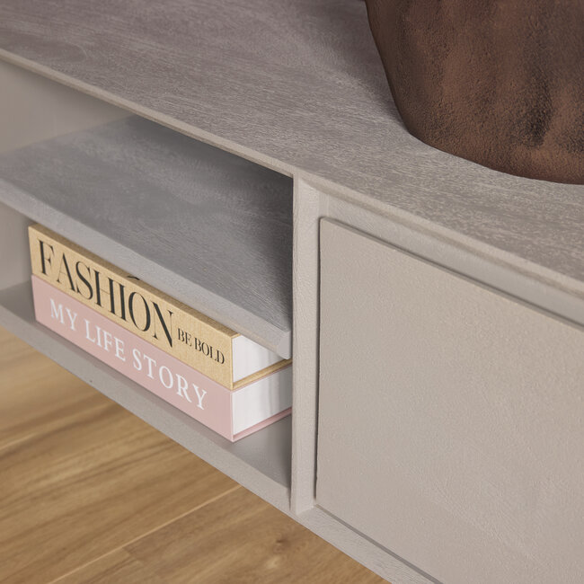 Starfurn Zwevend tv meubel Ambiance Taupe | 280 cm