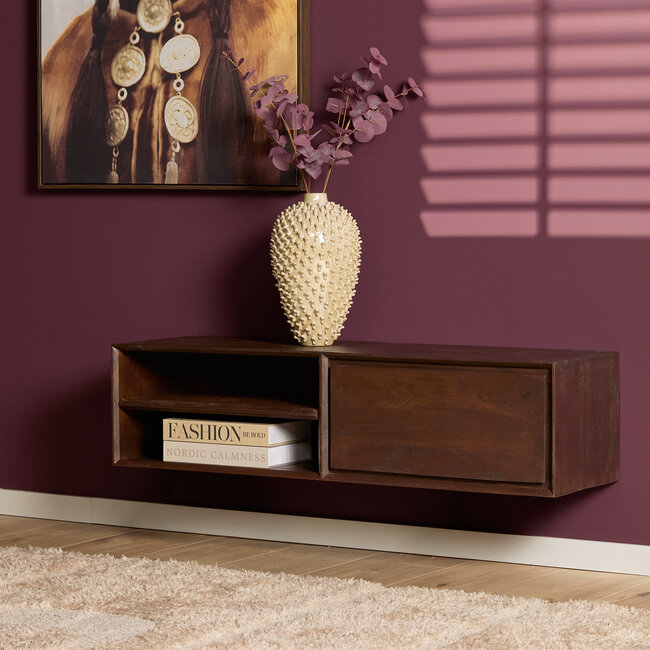 Starfurn Zwevend tv meubel Ambiance Brown | 120 cm