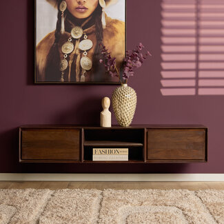 Starfurn Zwevend tv meubel Ambiance Brown | 160 cm