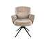 WoonStijl Armstoel Forza draaibaarHoven zand