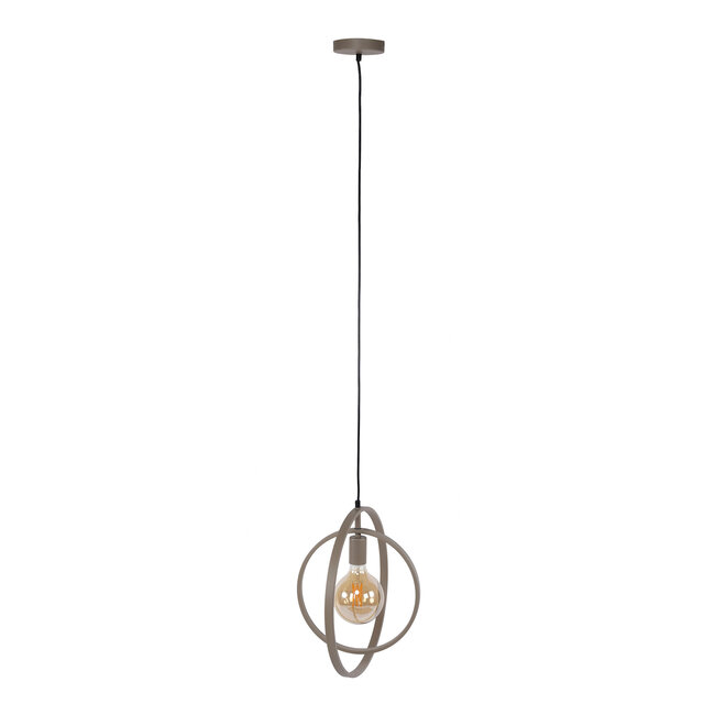 WoonStijl Hanglamp 1L Turn around beige