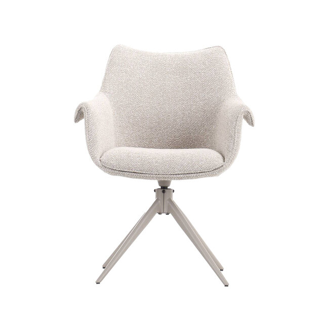 Label51 Eetkamerstoel Narumi - Naturel - Royal Boucle - Taupe