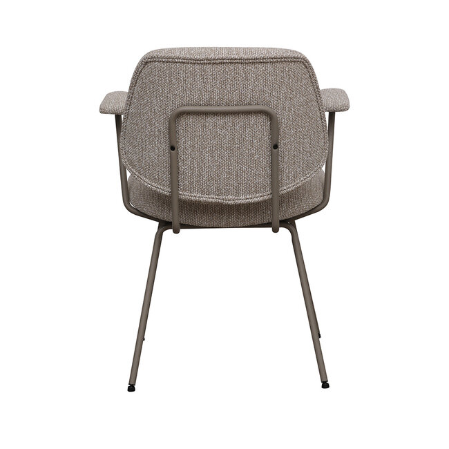 Label51 Eetkamerstoel Loreto - Naturel - Royal Boucle - Taupe