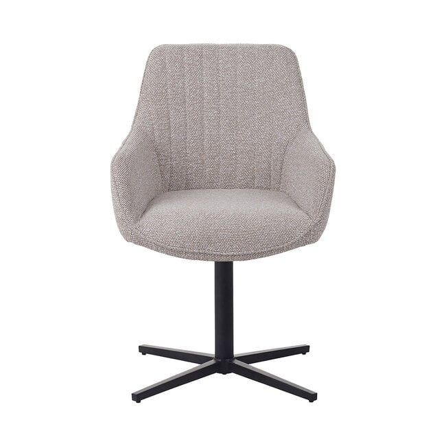 Label51 Eetkamerstoel Mira - Naturel - Royal Boucle