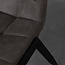 Label51 Eetkamerstoel Noor - Antraciet - Micro Suede
