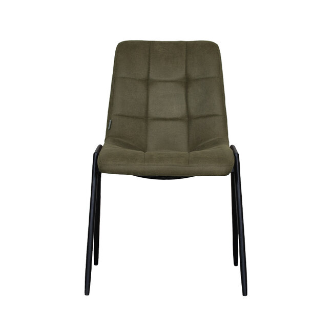 Label51 Eetkamerstoel Noor - Moss - Micro Suede