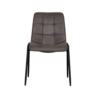 Label51 Eetkamerstoel Noor - Taupe - Micro Suede