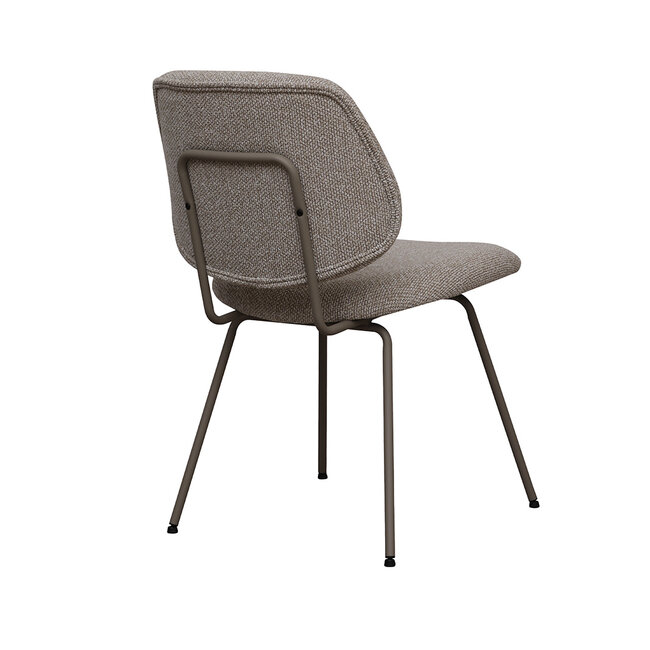 Label51 Eetkamerstoel Ravenna - Naturel - Royal Boucle - Taupe