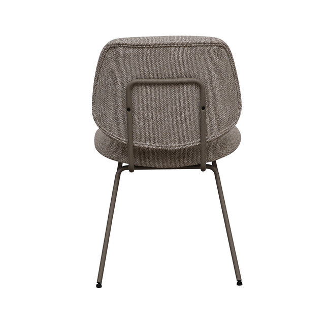 Label51 Eetkamerstoel Ravenna - Naturel - Royal Boucle - Taupe