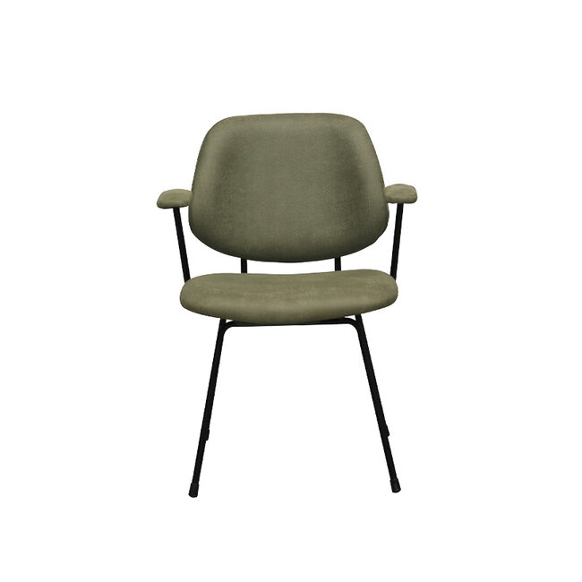 Label51 Eetkamerstoel Rivano - Moss - Micro Suede