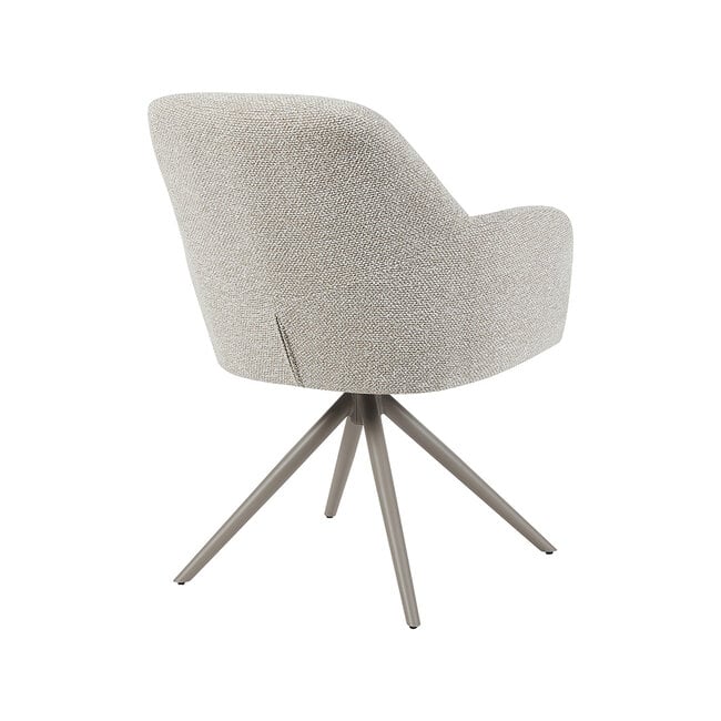 Label51 Eetkamerstoel Sayuri - Naturel - Royal Boucle - Taupe