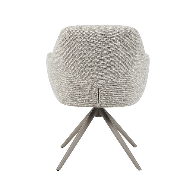 Label51 Eetkamerstoel Sayuri - Naturel - Royal Boucle - Taupe