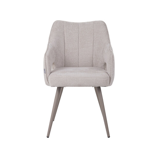 Label51 Eetkamerstoel Stan - Naturel - Elite - Taupe