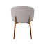 Label51 Eetkamerstoel Yuki - Naturel - Royal Boucle - Naturel Houtlook Frame