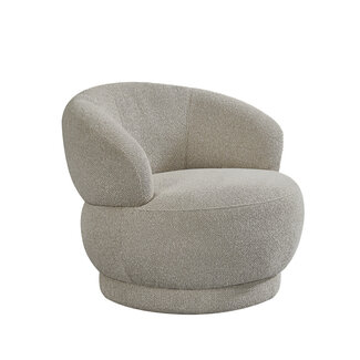 Label51 Fauteuil Alvito - Mushroom - Royal Boucle