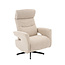 Label51 Fauteuil Copenhagen - Naturel - Royal Boucle - Manueel Verstelbaar