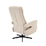 Label51 Fauteuil Copenhagen - Naturel - Royal Boucle - Manueel Verstelbaar