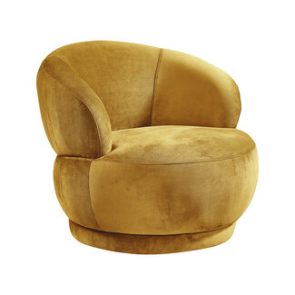 Label51 Fauteuil Lobby - Oker - Fluweel