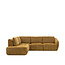 Label51 Hoekbank Matteo - Dark Honey - Maloy - Links Voorstaand