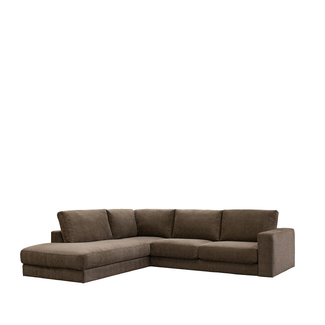 Label51 Hoekbank Valero - Retro Taupe - Tresor - Links Voorstaand