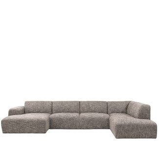 Label51 Bank Verona - Taupe - Silencio - Rechts Voorstaand