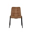 Label51 Eetkamerstoel Noor - Cognac - Micro Suede