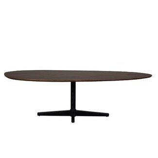 Label51 Eetkamertafel Rosie - Espresso - Mangohout - 260 cm - Organisch