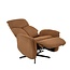 Label51 Fauteuil Aarhus - Cognac - Micro Suede - 2-Motorig