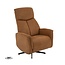 Label51 Fauteuil Aarhus - Cognac - Micro Suede - 2-Motorig