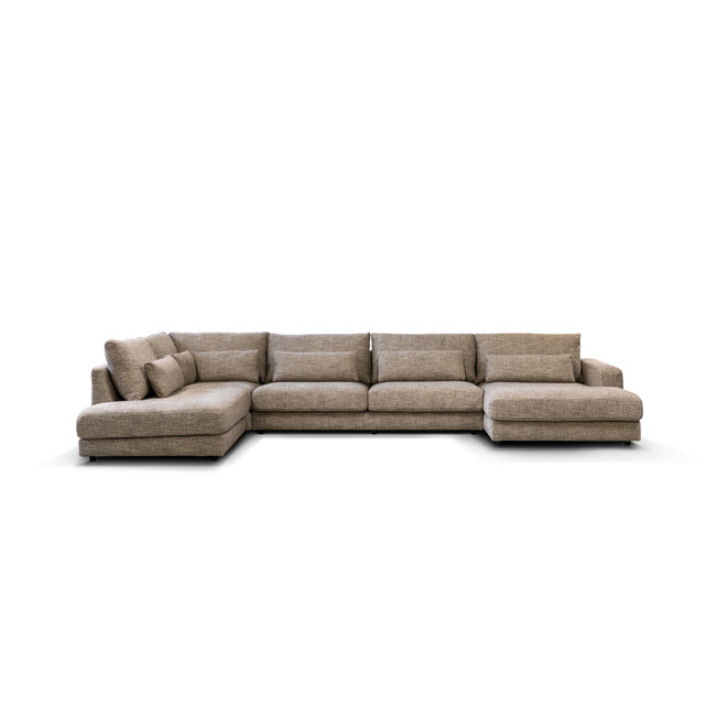 Pepp COMO U-opstelling ottoman links - Silencio 19