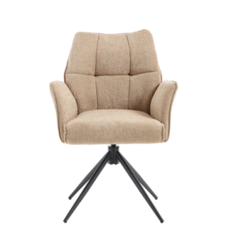 Benoa Eetkamerstoel Sem Tresor 31 lichtbruin