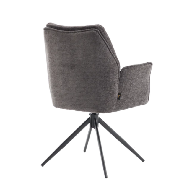 Benoa Eetkamerstoel Sem Tresor 16 donkergrijs