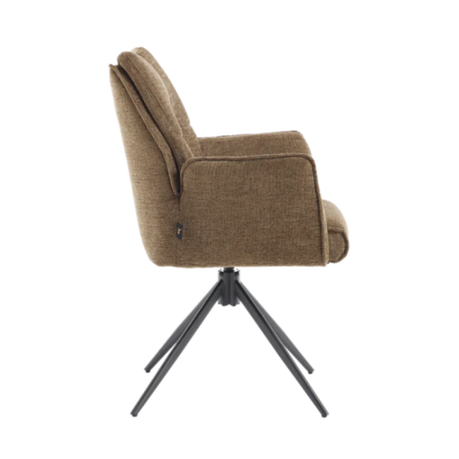 Benoa Eetkamerstoel Sem Tresor 77 mosgroen