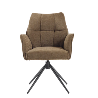 Benoa Eetkamerstoel Sem Tresor 77 mosgroen