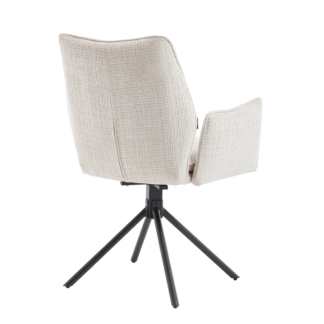 Benoa Eetkamerstoel Tim  Cremona 02 beige