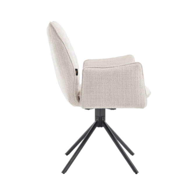 Benoa Eetkamerstoel Tim  Cremona 02 beige