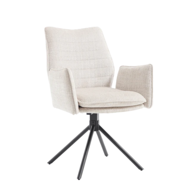 Benoa Eetkamerstoel Tim  Cremona 02 beige