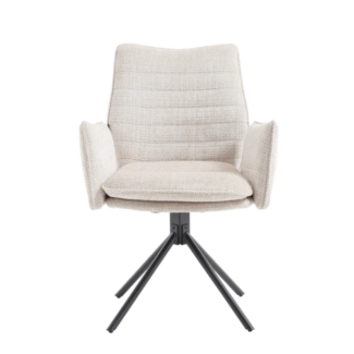 Benoa Eetkamerstoel Tim  Cremona 02 beige