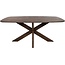 MySons Eetkamertafel Capricorn 240 cm Acacia Marron Bruin